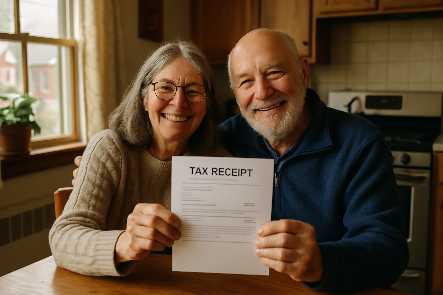 Vehicle donation moment in Vermont